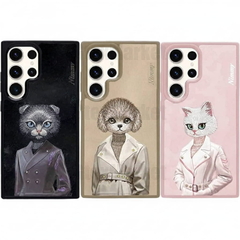 قاب نیمی Nimmy Embroidery Magnetic Case Samsung