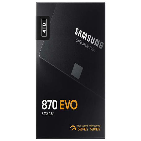 اس اس دی سامسونگ 870 EVO ظرفیت ۴ ترابایت