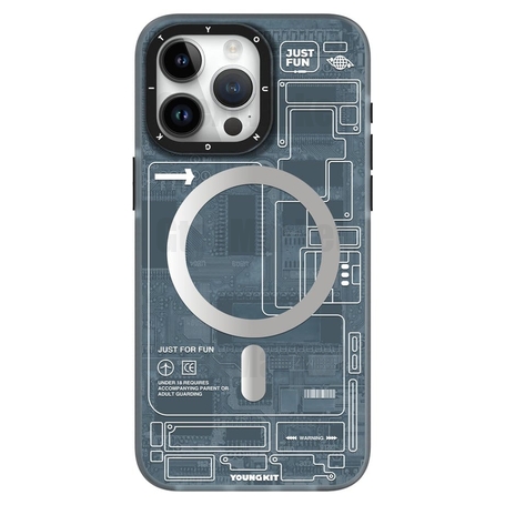 قاب آیفون Youngkit سری Futuristic Circuit