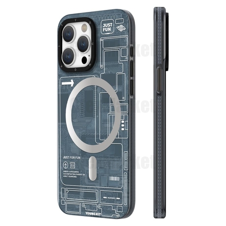 قاب آیفون Youngkit سری Futuristic Circuit