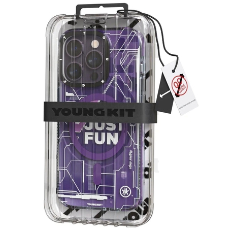 قاب آیفون Youngkit سری Futuristic Circuit