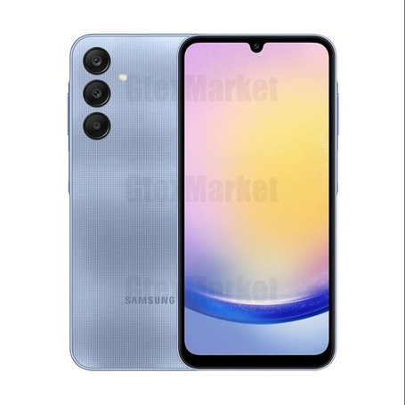 گوشی موبایل سامسونگ مدل Galaxy A25 دو سیم کارت ظرفیت 128 گیگابایت و رم 6 گیگابایت - ویتنام آبی