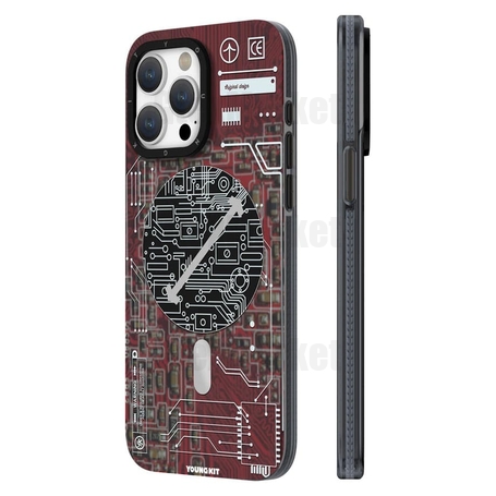 قاب آیفون Youngkit سری Futuristic Circuit