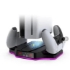 پایه فن ps5 اسلیم + شارژ دسته و نور rgb  مدل 3583