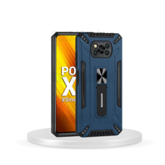 قاب موبایل شیائومی Poco X3 NFC / Poco X3 Pro مدل Titan سرمه ای