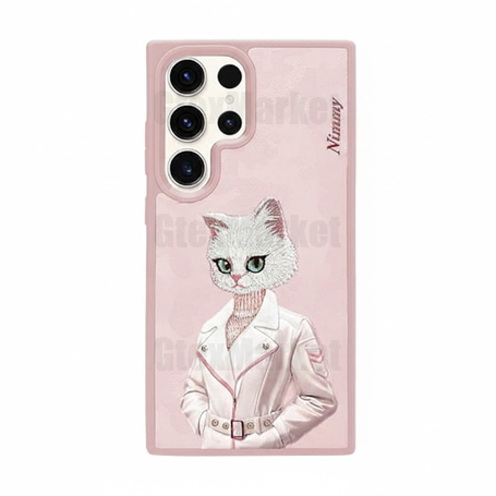قاب نیمی Nimmy Embroidery Magnetic Case Samsung