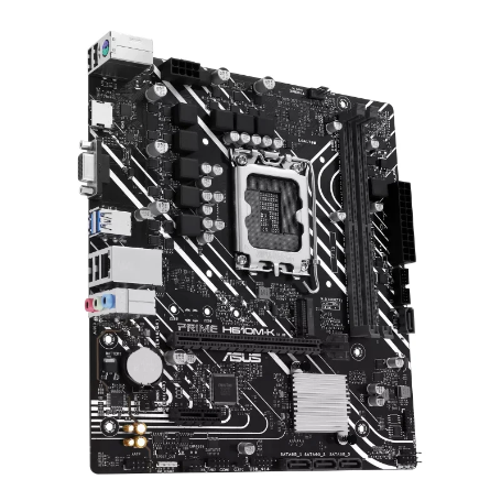 مادربرد ایسوس PRIME H610M-K DDR5 با پشتیبانی از نسل ۱۲ اینتل