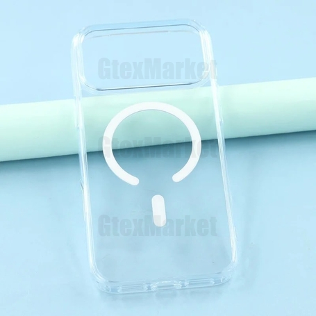 قاب شفاف کریستالی مگسیف Vawi آیفون سری 17 قاب شفاف کریستالی مگسیف Vawi آیفون سری 17