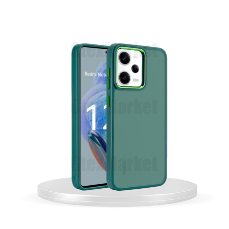 قاب موبایل شیائومی Poco X5 pro 5G / Redmi Note 12 Pro (5G) مدل Matte سبز