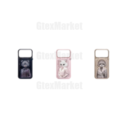 کاور و استند جاکارتی Nimmy دار  Fashion Cute Pet Case With Magnetic Stand سری 17