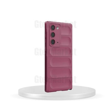 قاب موبایل سامسونگ Galaxy Note 20 ونزو مدل Flex زرشکی
