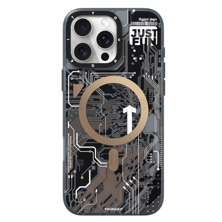 قاب آیفون Youngkit سری Futuristic Circuit