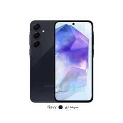 گوشی موبایل سامسونگ مدل Galaxy A55 دو سیم کارت ظرفیت 128 گیگابایت و رم 8 گیگابایت - ویتنام سرمه ای