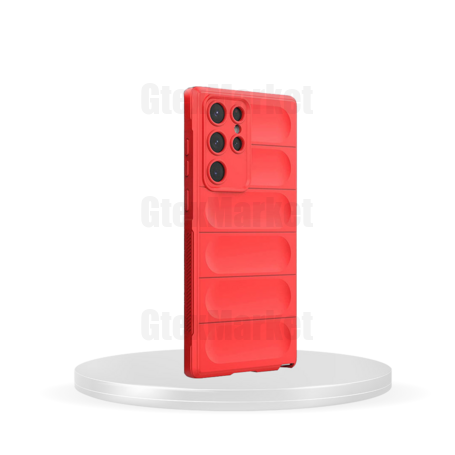 قاب موبایل سامسونگ Galaxy S22 Ultraمدل Flex قرمز