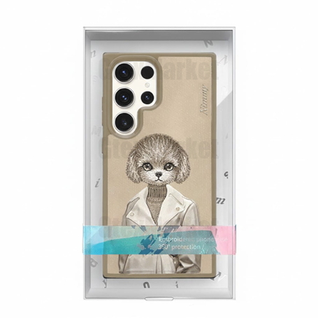 قاب نیمی Nimmy Embroidery Magnetic Case Samsung