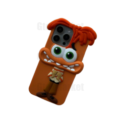 iphone 16 قاب Inside Out طرح اضطراب برای Iphone