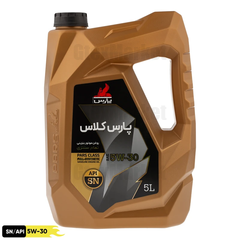 روغن موتور خودرو بنزینی نفت پارس مدل SN 5W30 Renew