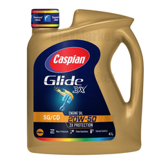 روغن موتور خودرو دوگانه سوز کاسپین مدل SG/CD 20W50 CNG