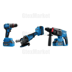 کیت شارژی براشلس ویوارکس مدل VR2403-BCK شامل ۳ عدد ابزار