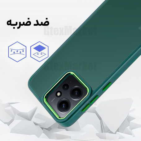 کاور ونزو مدل Matte مناسب برای گوشی موبایل شیائومی Redmi Note 12 4G