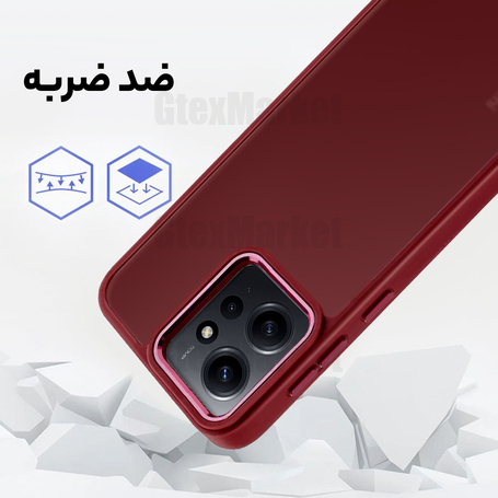 کاور ونزو مدل Matte مناسب برای گوشی موبایل شیائومی Redmi Note 12 4G