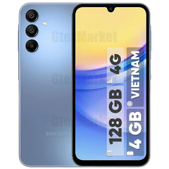 گوشی موبایل سامسونگ مدل Galaxy A15 دو سیم کارت ظرفیت 128 گیگابایت و رم 4 گیگابایت - ویتنام آبی