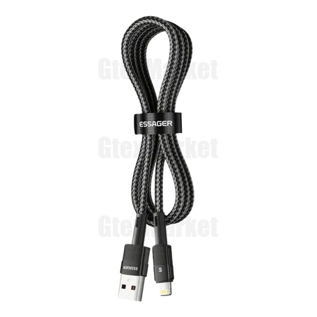 کابل تبدیل USB به لایتنینگ اساگر مدل XC01 طول 1 متر مشکی