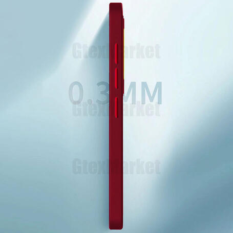 قاب موبایل سامسونگ Galaxy A53 مدل Matte قرمز