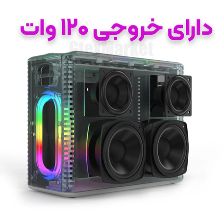 اسپیکر بلوتوثی ونزو مدل VZ-60 pro