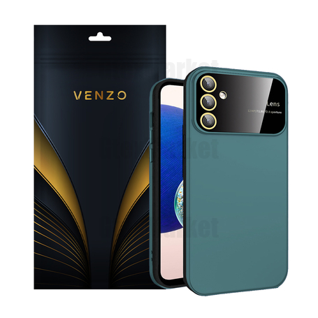 کاور ونزو مدل Silco مناسب برای گوشی موبایل سامسونگ Galaxy A24 سبز تیره