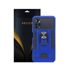 کاور ونزو مدل Armour مناسب برای گوشی موبایل شیائومی Poco X4 Pro 5G آبی