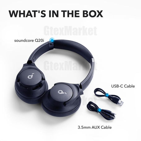 هدست بلوتوثی انکر مدل Soundcore Q20i ANC