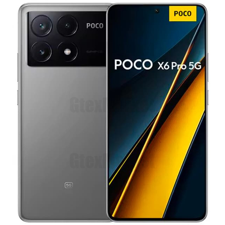 گوشی موبایل شیائومی مدل Poco X6 Pro 5G دو سیم کارت ظرفیت 256 گیگابایت و رم 8 گیگابایت مشکی