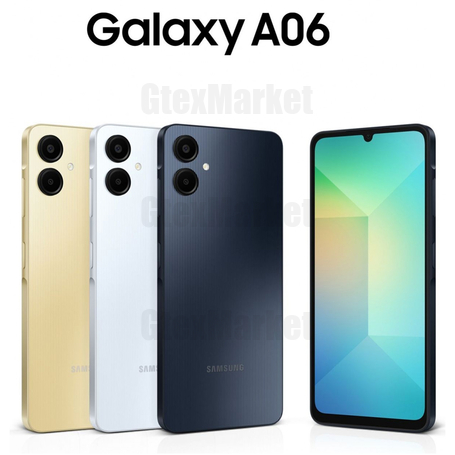 گوشی موبایل سامسونگ مدل Galaxy A06 دو سیم کارت ظرفیت 64 گیگابایت و رم 4 گیگابایت