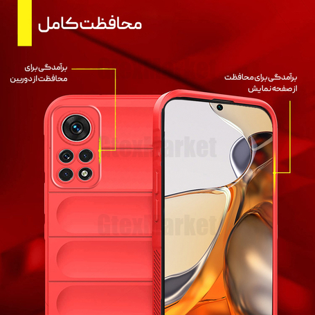 کاور ونزو مدل Flex مناسب برای گوشی موبایل شیائومی Redmi Note 11 Pro 4G / 5G