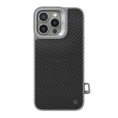 کاور کجسا مدل Carbon Fiber مناسب برای گوشی موبایل اپل iphone 16 مشکی