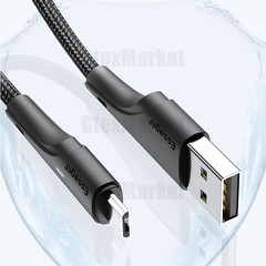 کابل تبدیل USB به لایتنینگ ایساگر مدل LS01 طول 1 متر مشکی