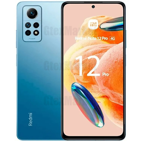 گوشی موبایل شیائومی مدل Redmi Note 12 Pro 4G دو سیم کارت ظرفیت 256 گیگابایت و رم 8 گیگابایت - گلوبال آبی