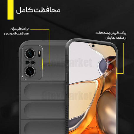قاب موبایل شیائومی Mi 11T / Mi 11T Pro مدل Flex