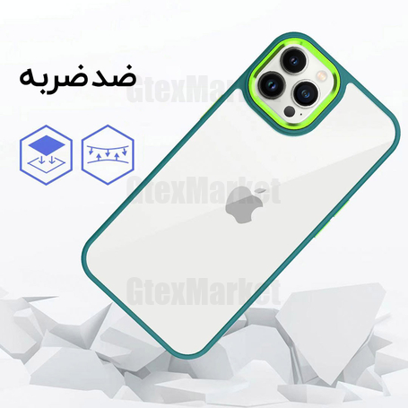 کاور ونزو مدل Shine مناسب برای گوشی موبایل اپل iPhone 13 pro