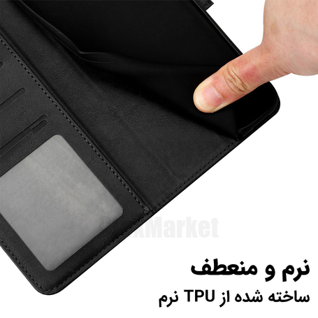 کیف کلاسوری ونزو مدل Flip مناسب برای گوشی موبایل سامسونگ Galaxy S7 Edge