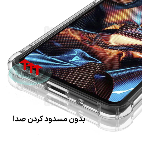 کاور ونزو مدل Clear مناسب برای گوشی موبایل شیائومی Poco X5 5G / Redmi Note 12 5G