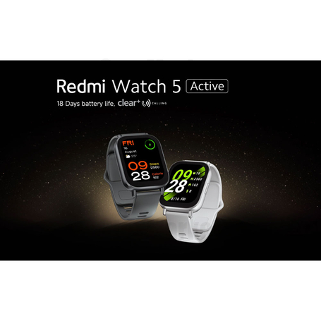 ساعت هوشمند 49 میلی متری شیائومی مدل Redmi Watch 5 Active بند پلاستیکی