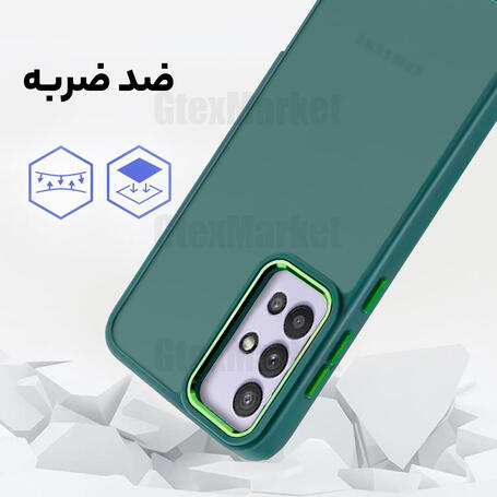 قاب موبایل سامسونگ Galaxy A51 مدل Matte سبز