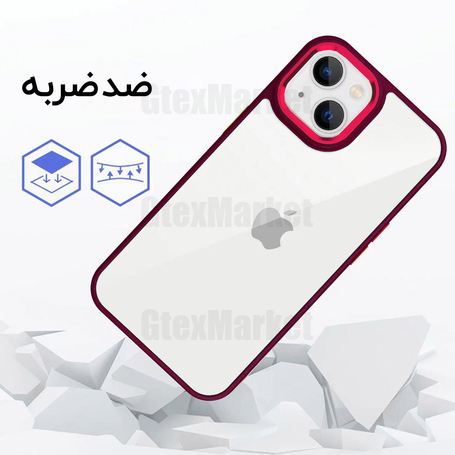 کاور ونزو مدل Shine مناسب برای گوشی موبایل اپل iPhone 13