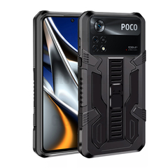 کاور ونزو مدل Dexter مناسب برای گوشی موبایل شیائومی Poco X4 Pro 5G خاکستری