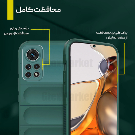 کاور ونزو مدل Flex مناسب برای گوشی موبایل شیائومی Redmi Note 11 Pro 4G / 5G