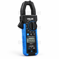 آمپر متر و مولتی متر کلمپی با تست خازن برند والئو VALUE مدل VMC-1