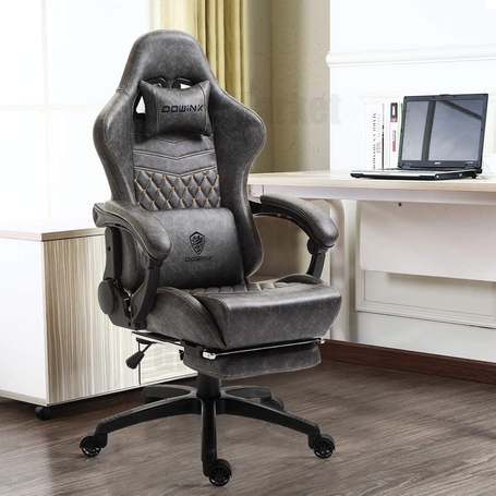 انواع صندلی گیمینگ- خاکستری