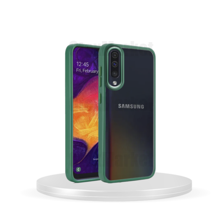 قاب موبایل سامسونگ Galaxy A50 مدل Shine سبز
